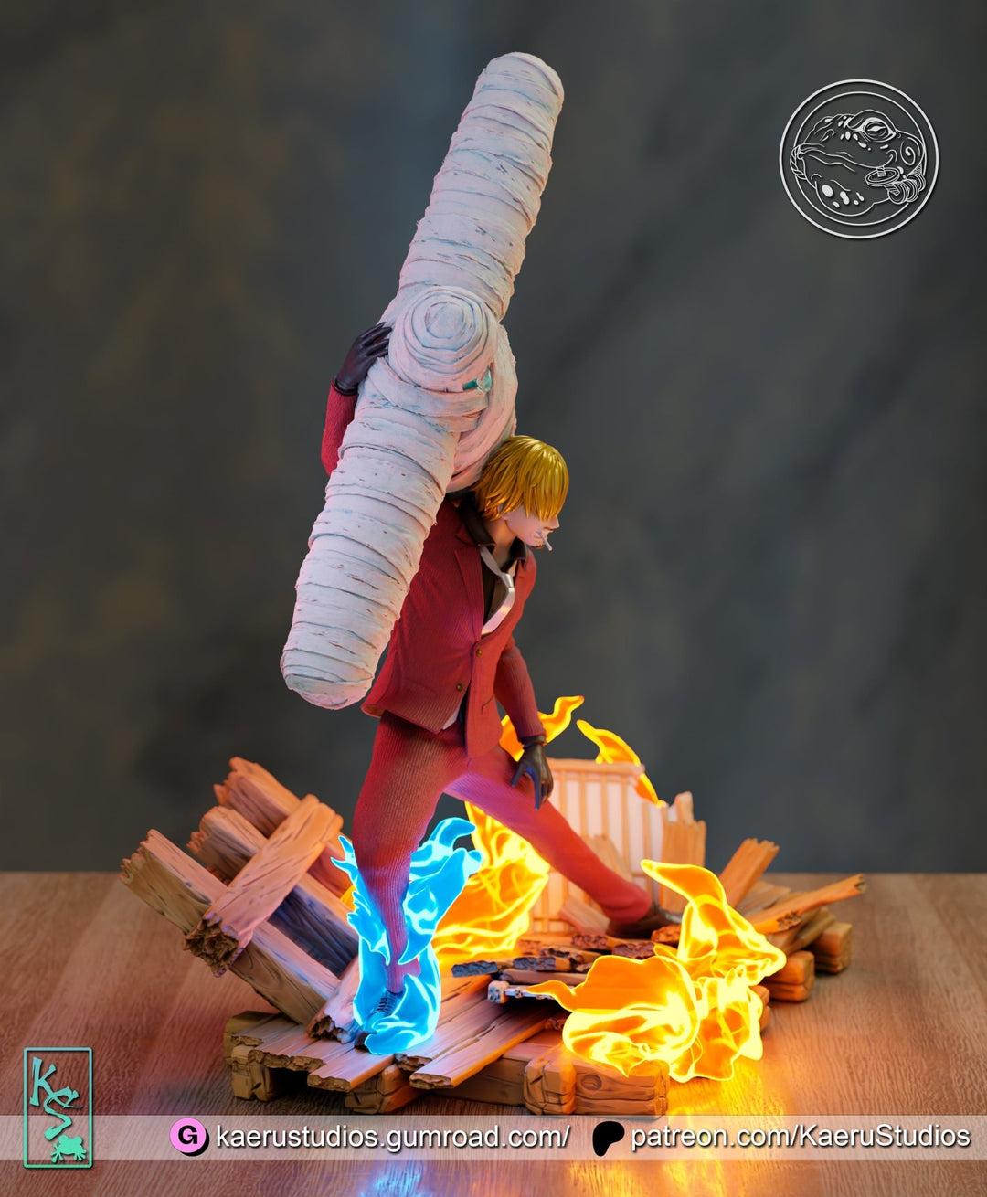 ¡Añade Acción y Estilo con la Figura de Sanji de One Piece! - tu tienda de impresión 3D