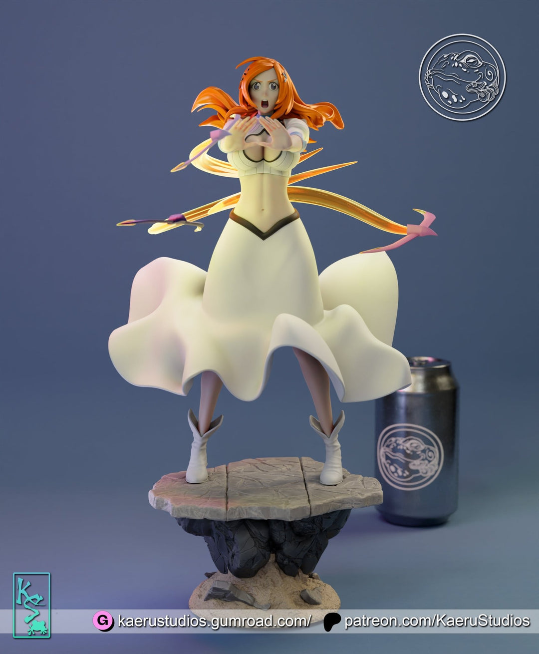¡Añade Belleza y Gracia con la Figura de Orihime Inoue de Bleach! - tu tienda de impresión 3D
