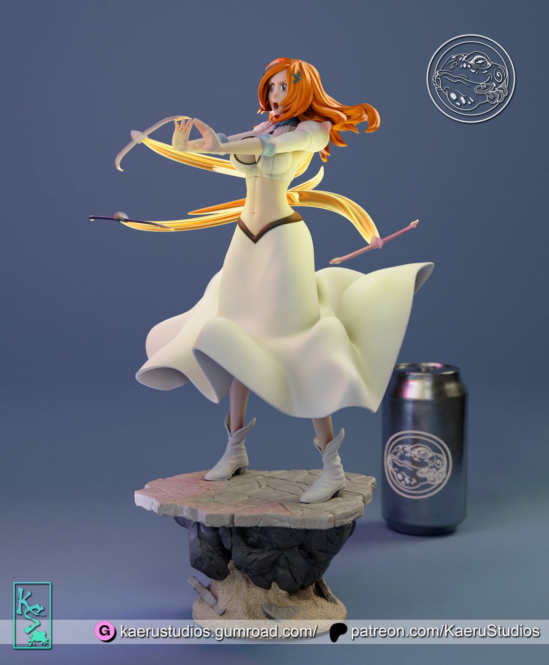 ¡Añade Belleza y Gracia con la Figura de Orihime Inoue de Bleach! - tu tienda de impresión 3D