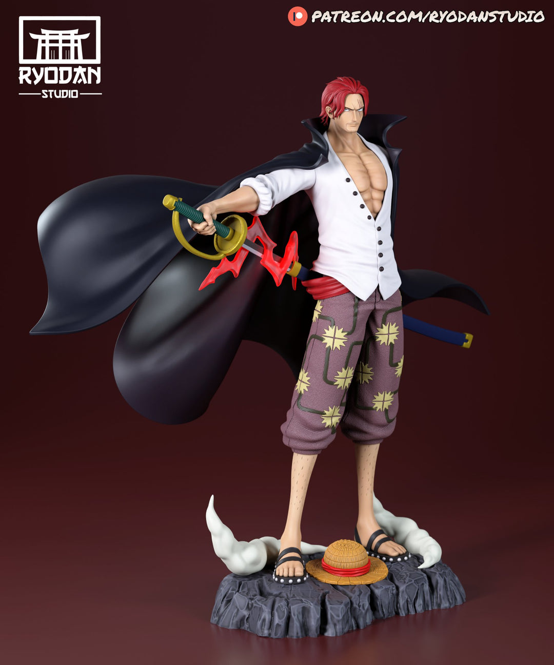 ¡Añade Carisma y Poder con la Figura de Shanks de One Piece! - tu tienda de impresión 3D