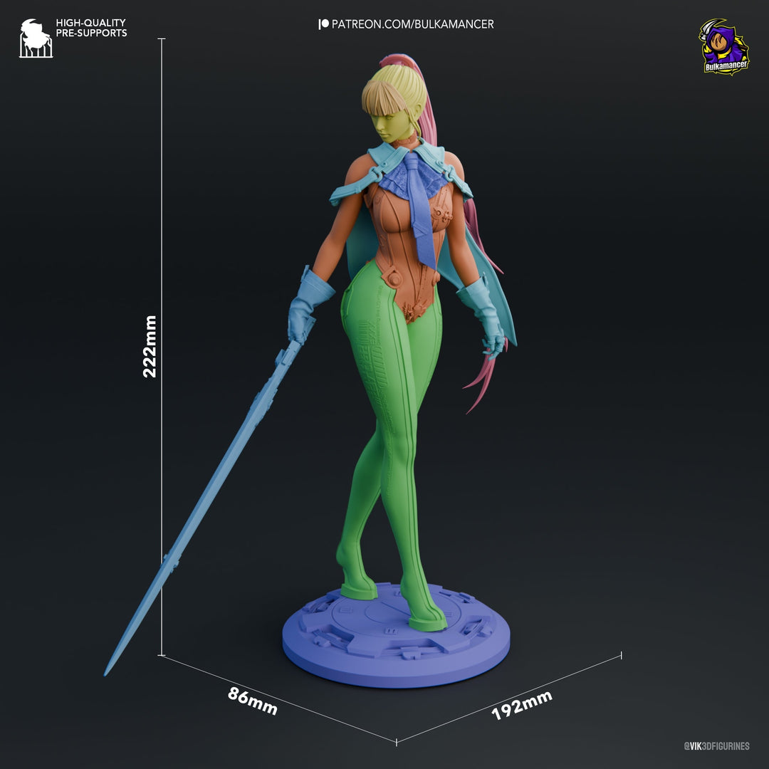 ¡Añade Elegancia y Futurismo con la Figura de Eve de Stellar Blade! - tu tienda de impresión 3D