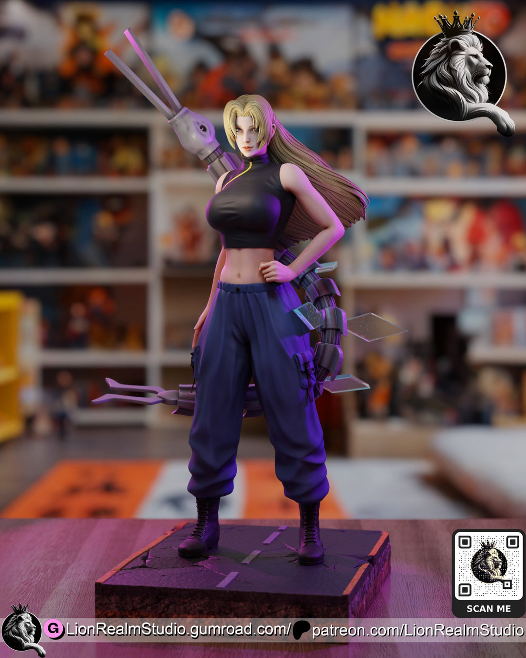 ¡Añade Elegancia y Poder con la Figura de Yuki Tsukumo de Jujutsu Kaisen! - tu tienda de impresión 3D