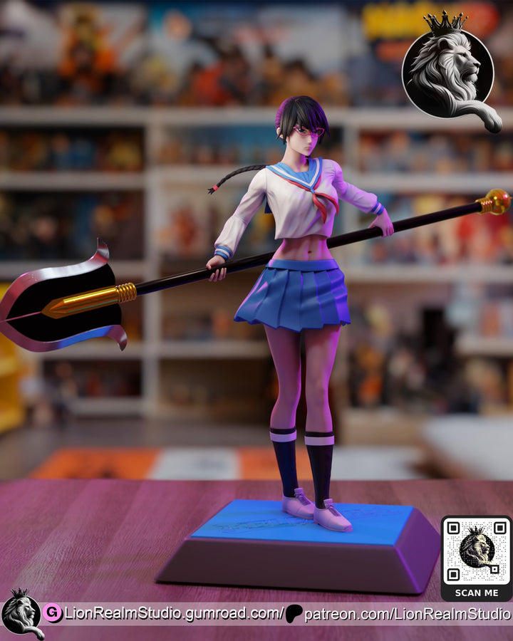 ¡Añade Firmeza y Gracia con la Figura de Lisa Yadomaru de Bleach! - tu tienda de impresión 3D