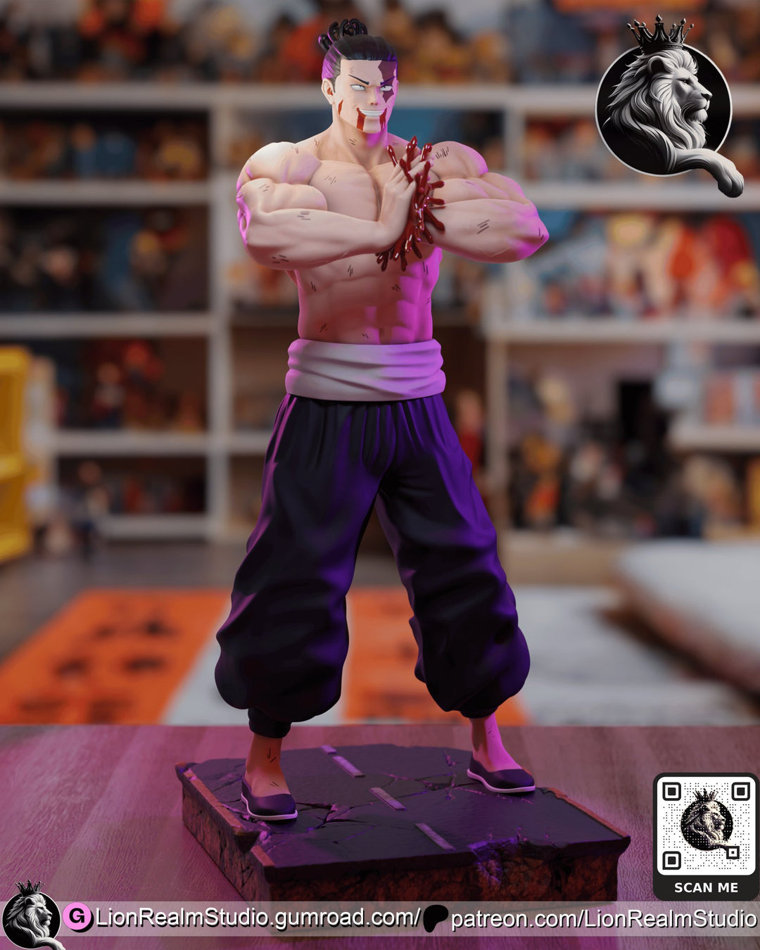 ¡Añade Fuerza y Determinación con la Figura de Aoi Todo de Jujutsu Kaisen! - tu tienda de impresión 3D