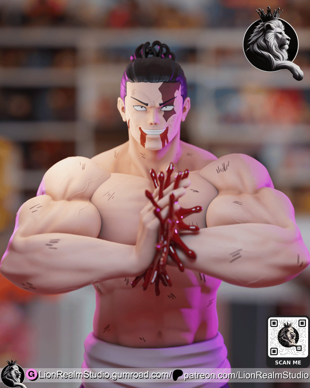 ¡Añade Fuerza y Determinación con la Figura de Aoi Todo de Jujutsu Kaisen! - tu tienda de impresión 3D
