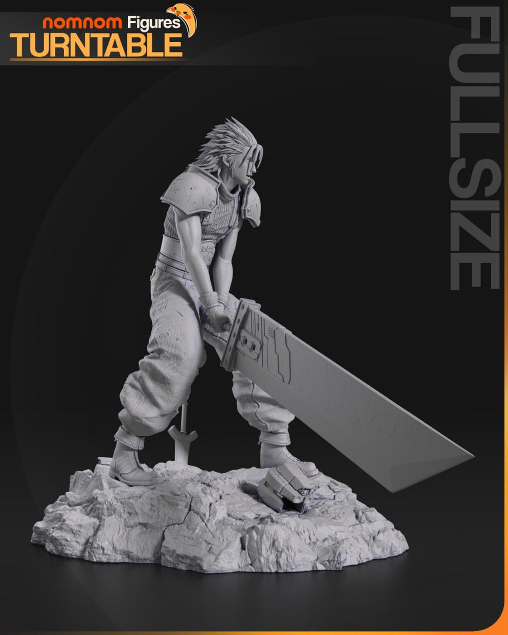 ¡Añade Heroísmo y Valentía con la Figura de Zack Fair de Final Fantasy VII! - tu tienda de impresión 3D