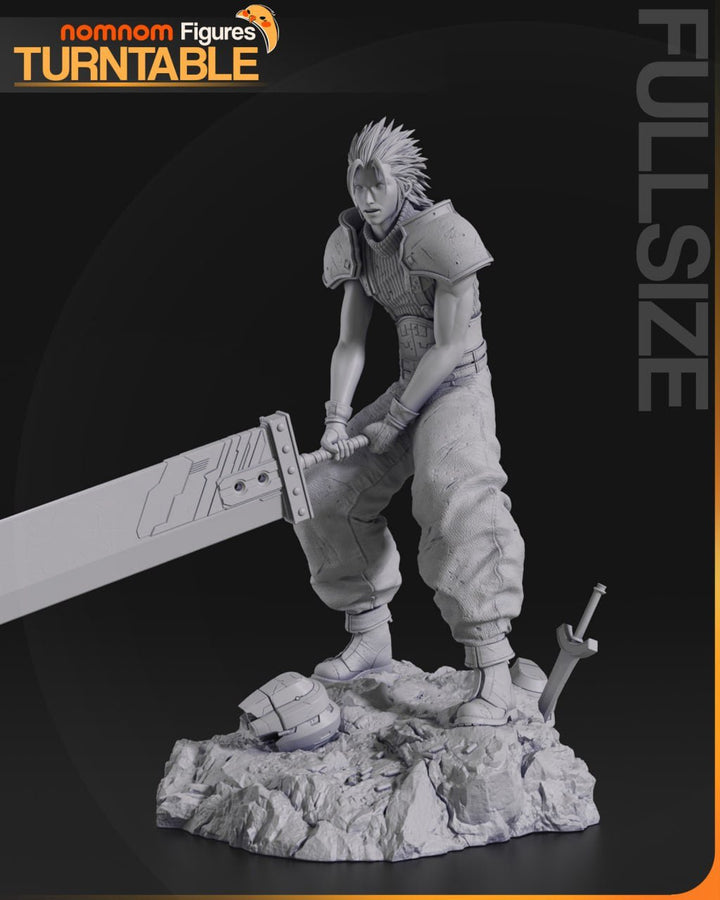 ¡Añade Heroísmo y Valentía con la Figura de Zack Fair de Final Fantasy VII! - tu tienda de impresión 3D