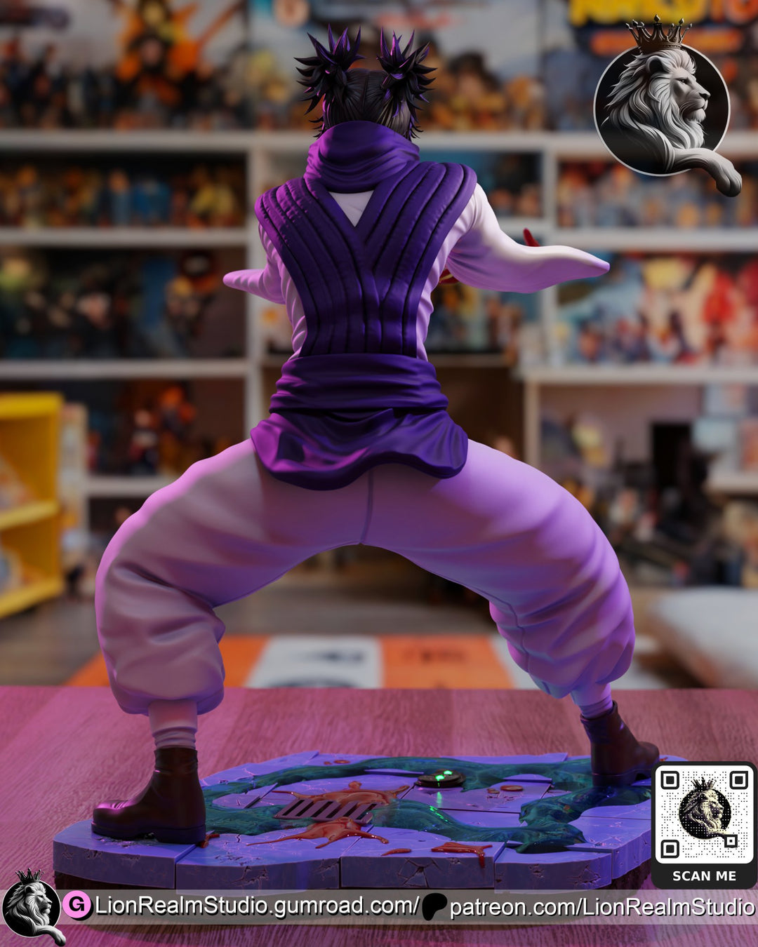 ¡Añade Intensidad y Misterio con la Figura de Choso de Jujutsu Kaisen! - tu tienda de impresión 3D