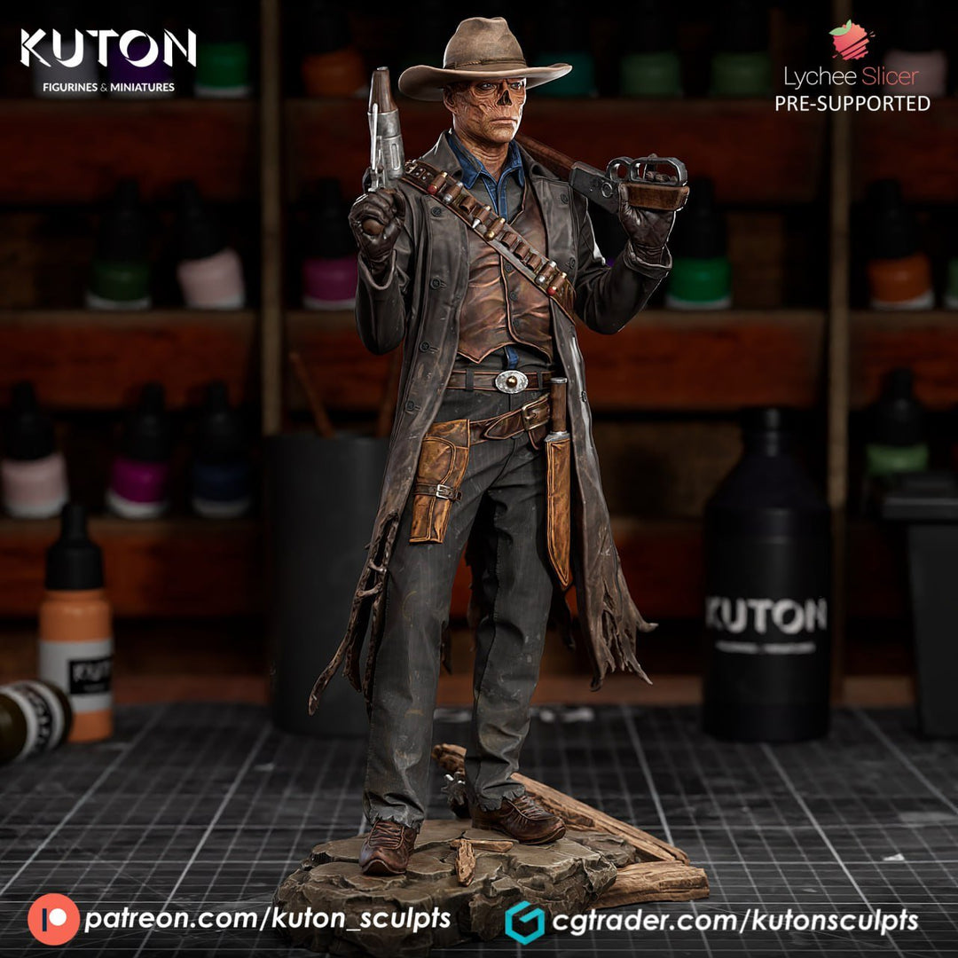 ¡Añade Intriga y Supervivencia con la Figura de Ghoul de Fallout! - tu tienda de impresión 3D