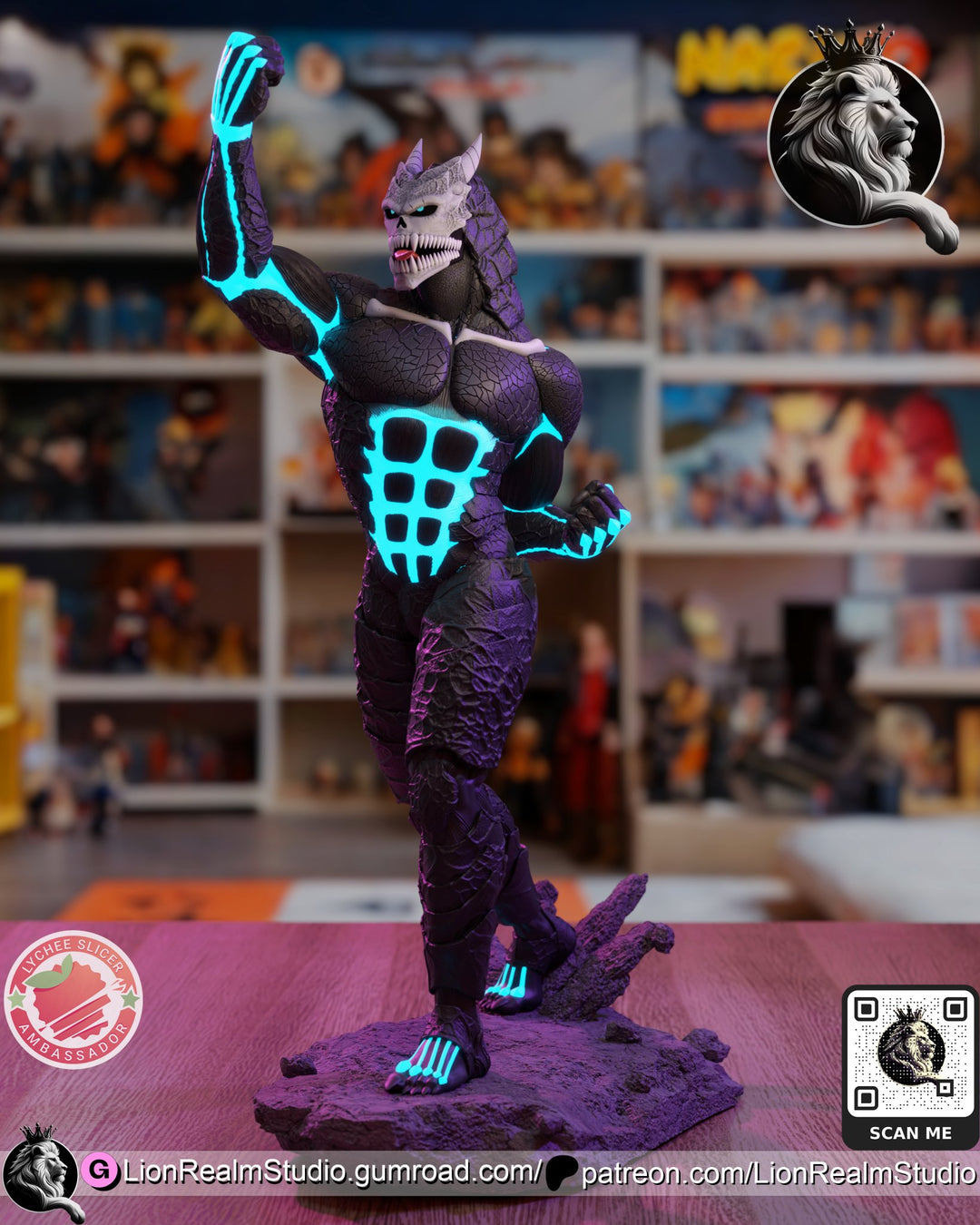 ¡Añade Poder y Misticismo con la Figura de Kafka de Kaiju Nº8! - tu tienda de impresión 3D