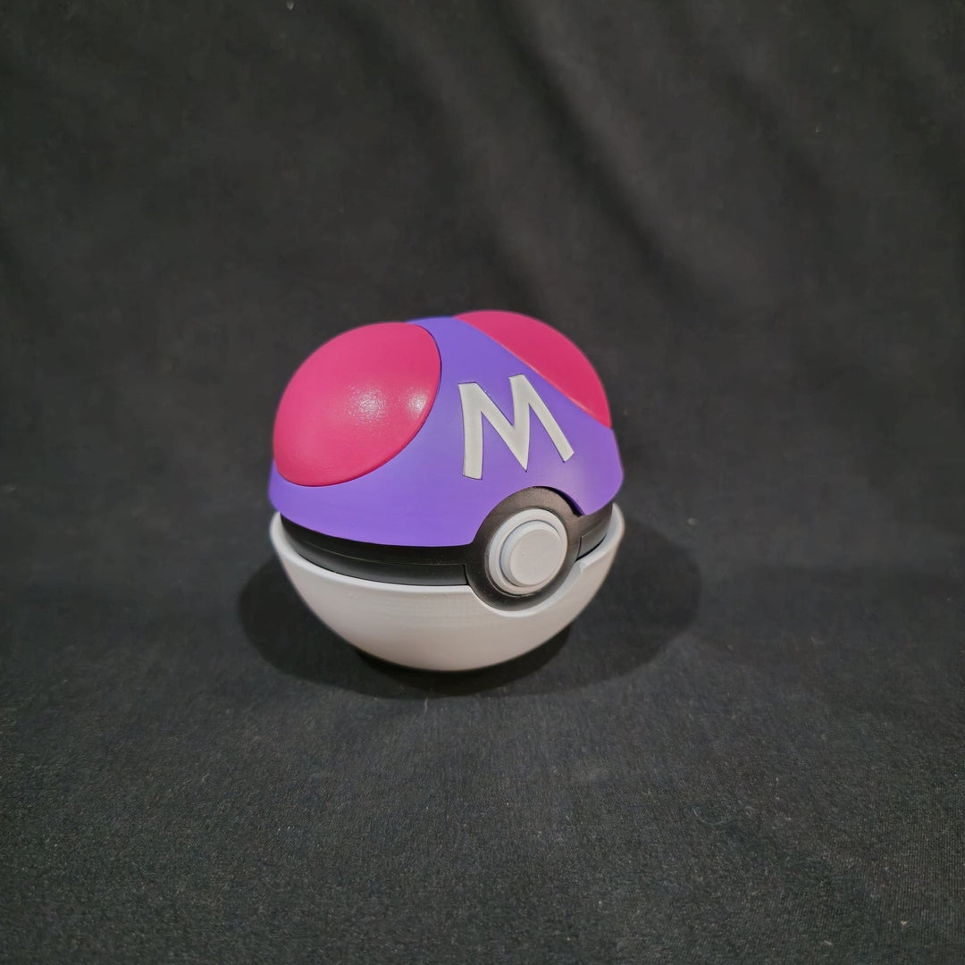 Caja para anillos de boda Masterball Pokémon - Alta calidad y hecha a mano - tu tienda de impresión 3D