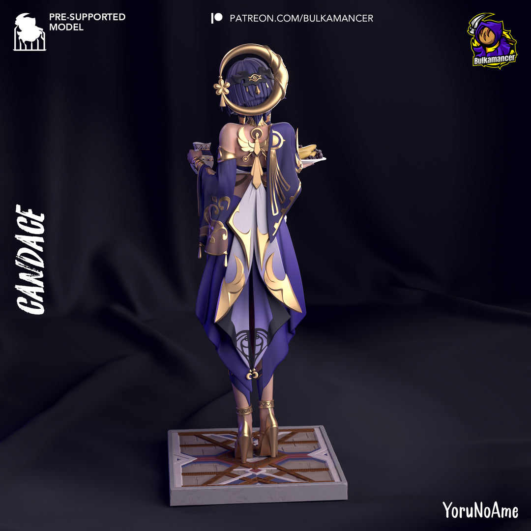 Figura de Resina Exclusiva de Candace - Genshin Impact - Dos Tamaños Disponibles