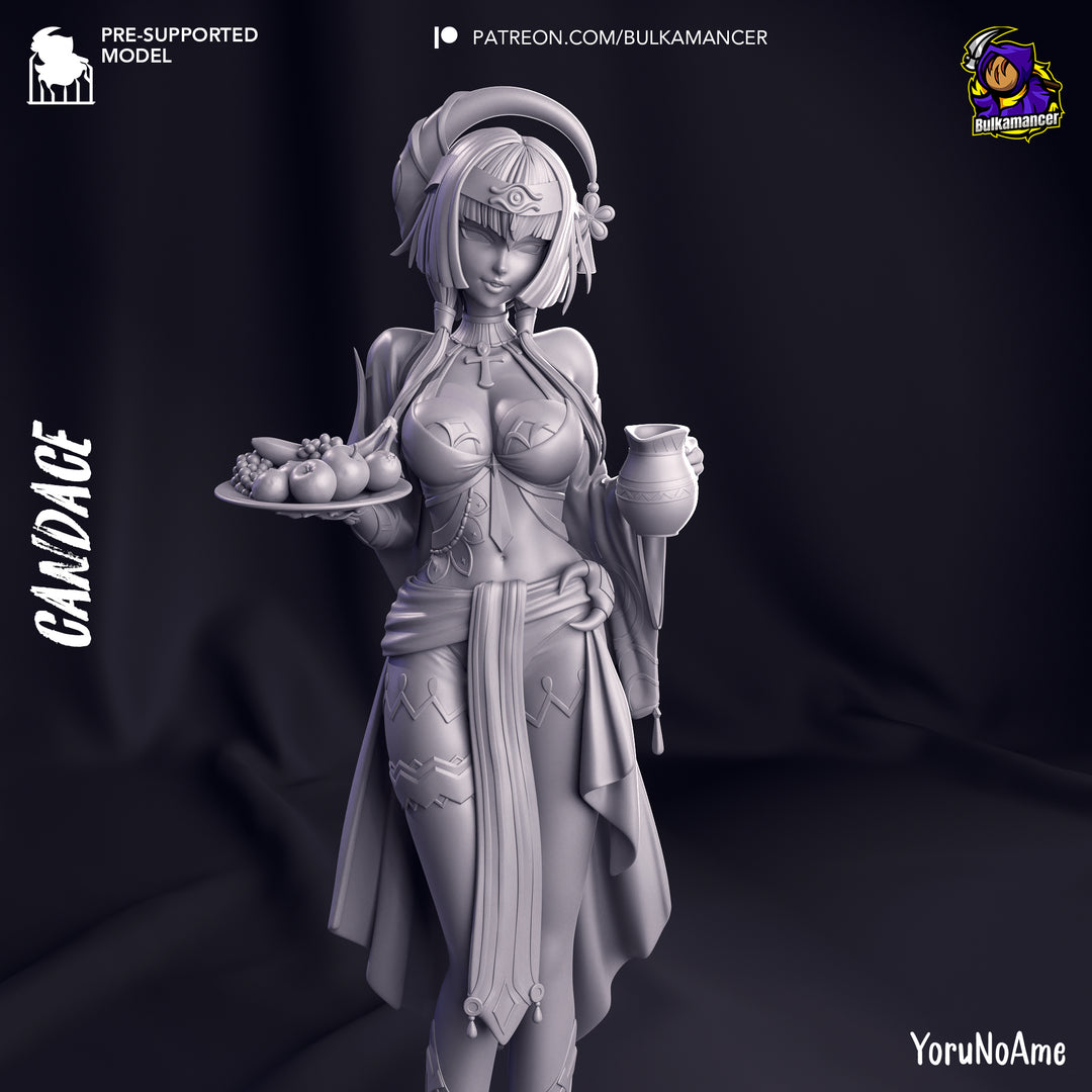 Figura de Resina Exclusiva de Candace - Genshin Impact - Dos Tamaños Disponibles