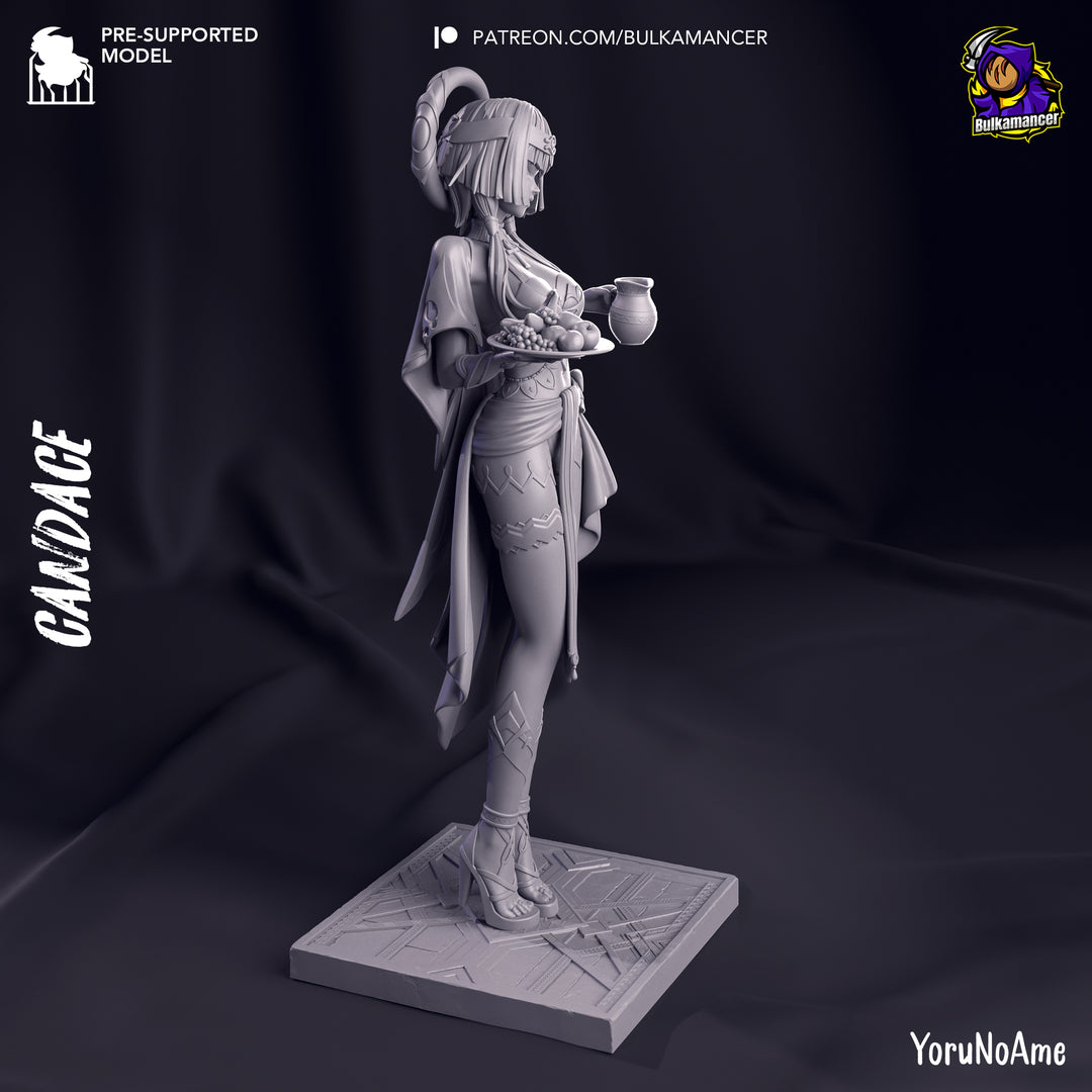 Figura de Resina Exclusiva de Candace - Genshin Impact - Dos Tamaños Disponibles