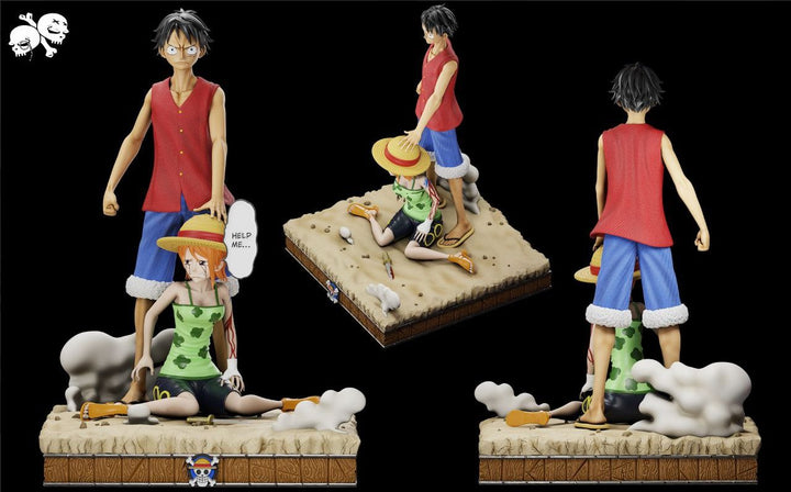 ¡Embárcate en la Aventura con la Figura de Nami y Luffy de One Piece! - tu tienda de impresión 3D