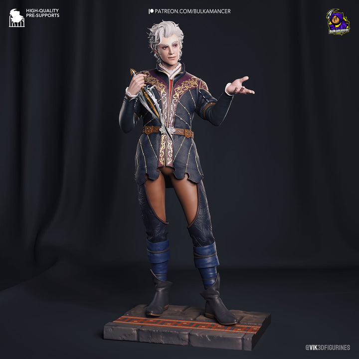 Figura de Astarion - Baldur's Gate 3 | Vampiro Elegante | Edición Limitada | Escala 1/6 - tu tienda de impresión 3D