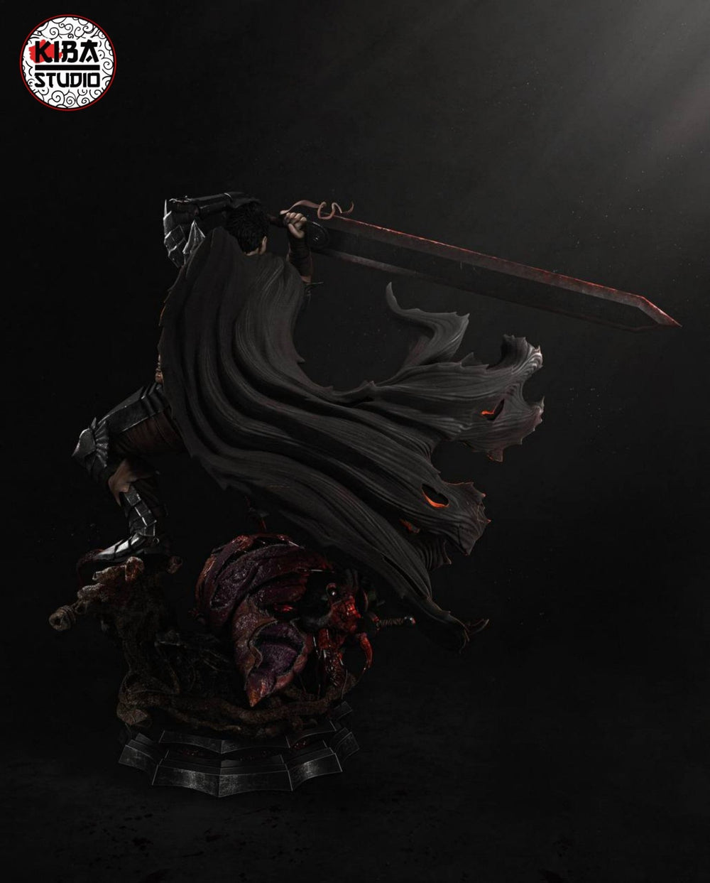 Figura de Guts - Berserk | KibaStudio | Edición Limitada | Escala 1/6 - tu tienda de impresión 3D