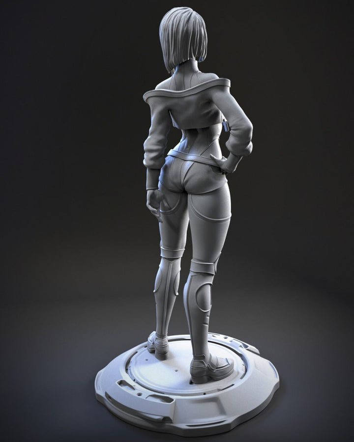 Figura de Lucy - Cyberpunk: Edgerunners | Estilo Futurista | Edición Limitada | Escala 1/6 - tu tienda de impresión 3D