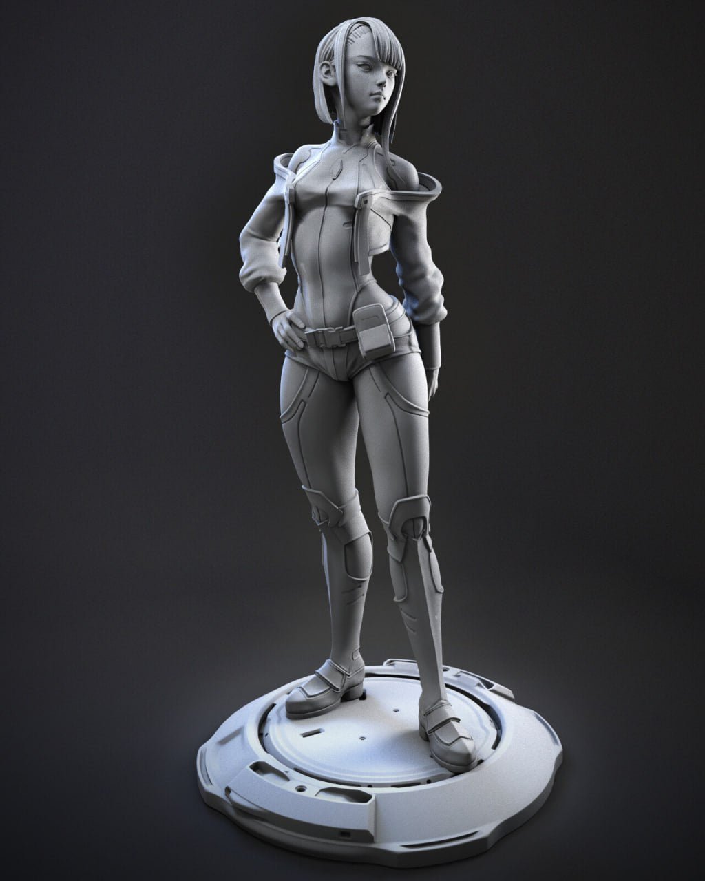 Figura de Lucy - Cyberpunk: Edgerunners | Estilo Futurista | Edición Limitada | Escala 1/6 - tu tienda de impresión 3D