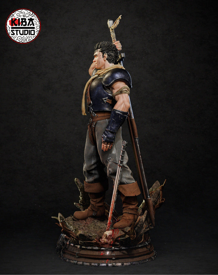 Guts Young - Berserk (KibaStudio) - 2 Versiones (Con Casco y Sin Casco) 🛡️⚔️ - tu tienda de impresión 3D