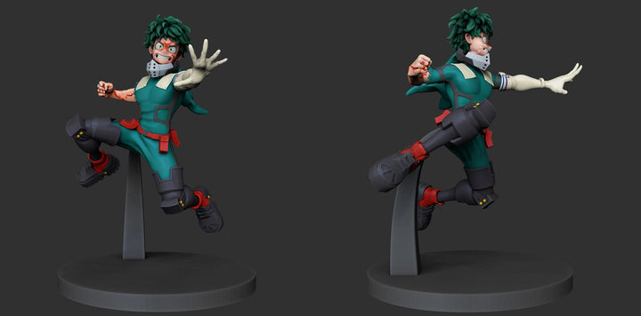 Izuku Midoriya (DEKU) from My Hero Academia (Free Shipping) (Unpainted Assembly Kit) / Painted to order!