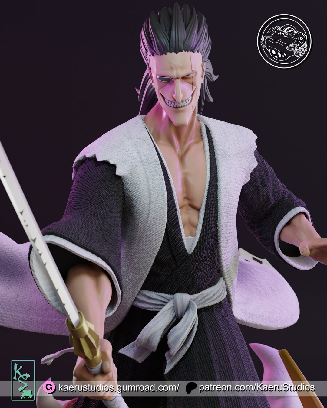 Figura de Zaraki Kenpachii de Bleach