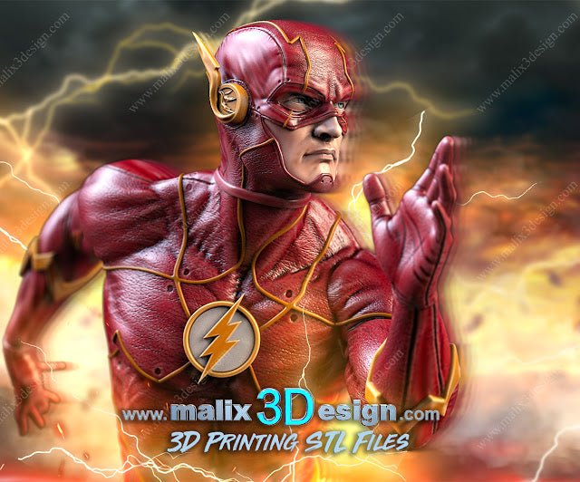 THE FLASH BY MALIX3DESING (Unpainted Assembly Kit) / Painted to order!