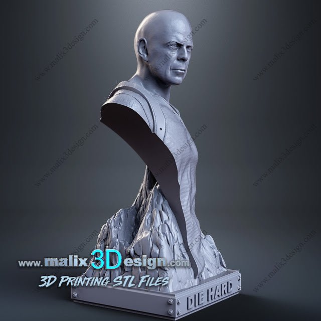 JOHN MCCLANE (BUSTO) DE MALIX3DESING