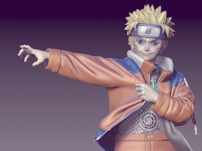 Naruto (Free Shipping) (Unpainted Assembly Kit) / Painted to order!