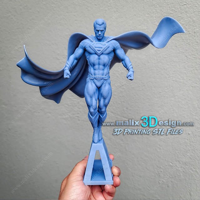 SUPERMAN BY MALIX3DESING (Unpainted Assembly Kit) / Painted to order!