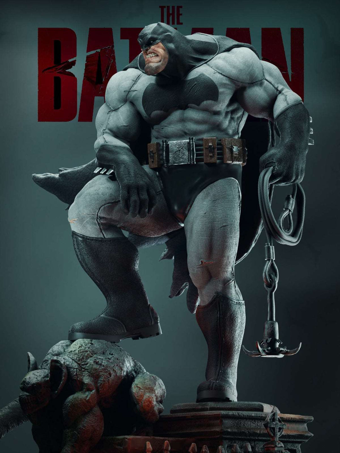 Batman: Guardián de la Noche - Figura de Resina - Obra Maestra