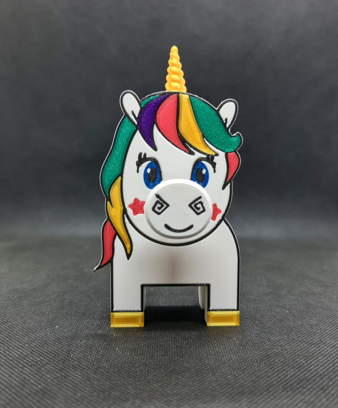 Unicorn model glasses holder