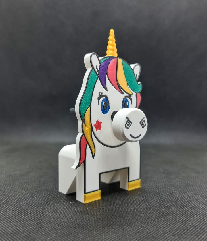 Unicorn model glasses holder