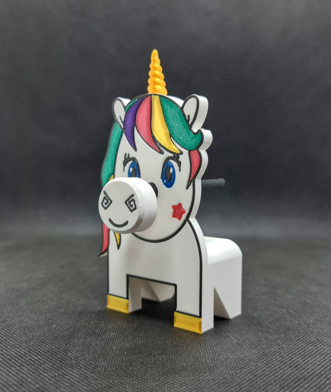 Unicorn model glasses holder