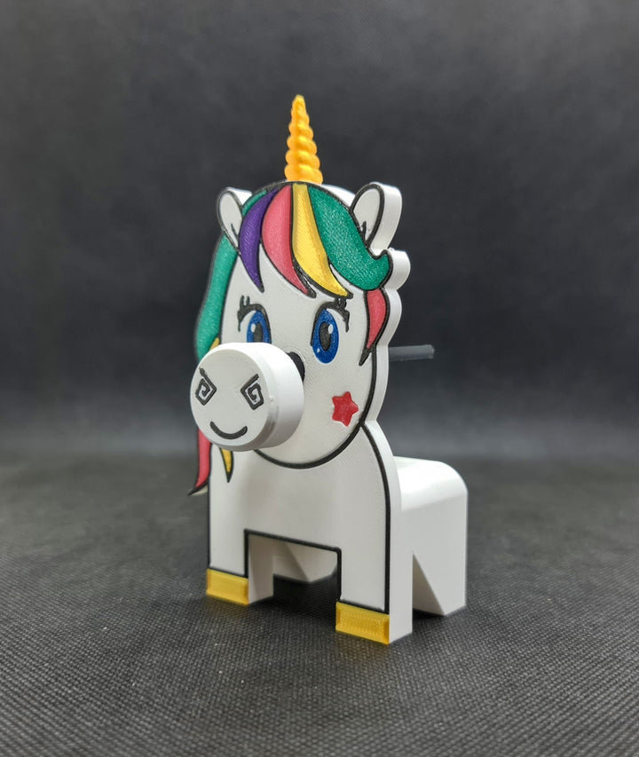 Unicorn model glasses holder