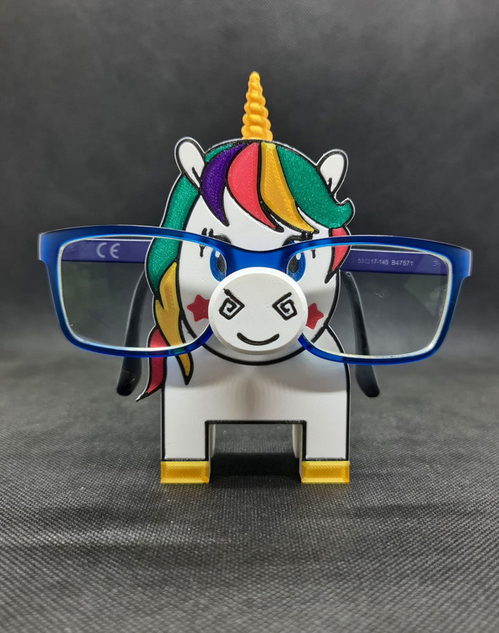 Unicorn model glasses holder