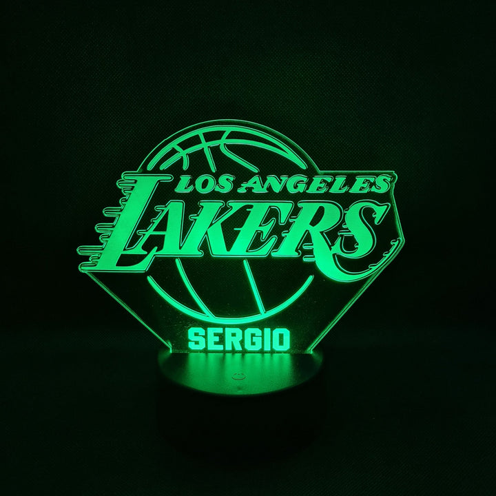 ¡Ilumina tu Pasión por el Baloncesto con Nuestra Lámpara Acrílica NBA Personalizable! 🏀✨