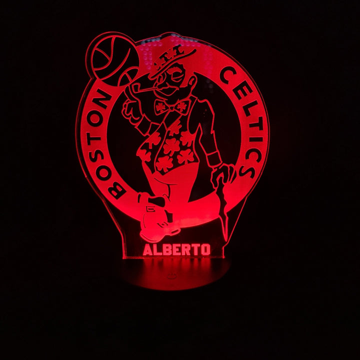 ¡Ilumina tu Pasión por el Baloncesto con Nuestra Lámpara Acrílica NBA Personalizable! 🏀✨