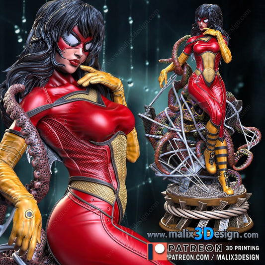 SPIDER-WOMAN DE MALIX3DESING