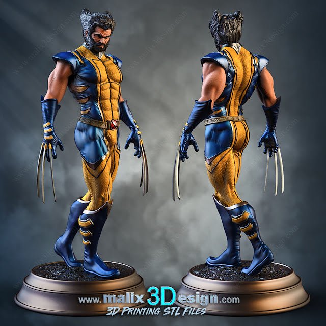 WEAPON X WOLVERINE X-MEN DE MALIX3DESING