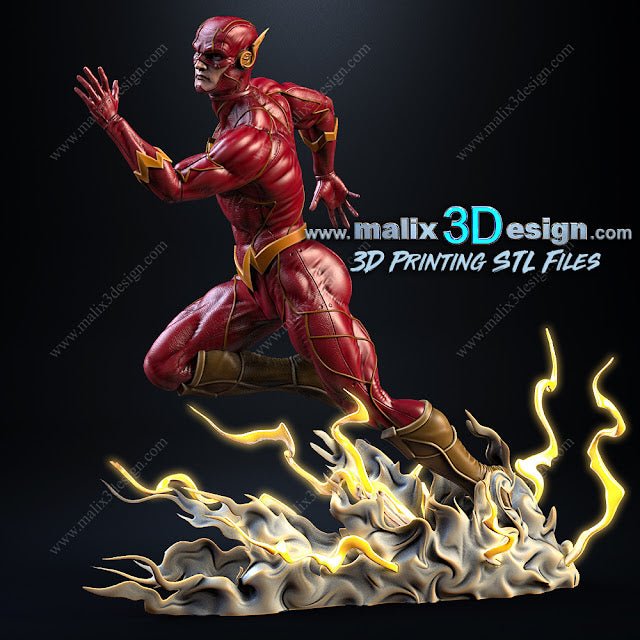 THE FLASH BY MALIX3DESING (Unpainted Assembly Kit) / Painted to order!