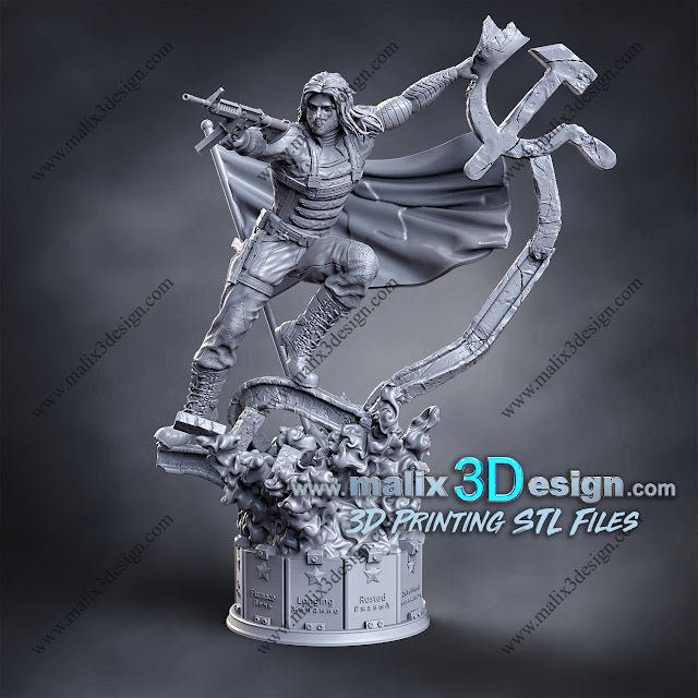 WINTER SOLDIER BY MALIX3DESING (Unpainted Assembly Kit) / Painted to order!