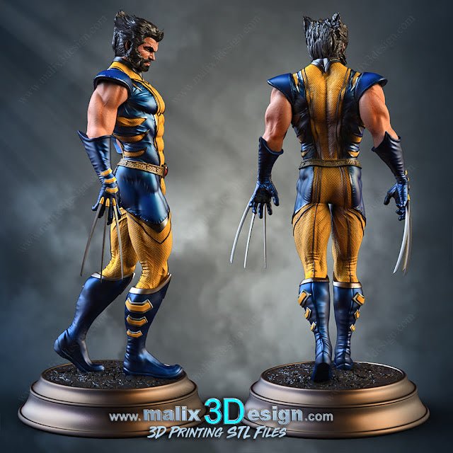 WEAPON X WOLVERINE X-MEN DE MALIX3DESING