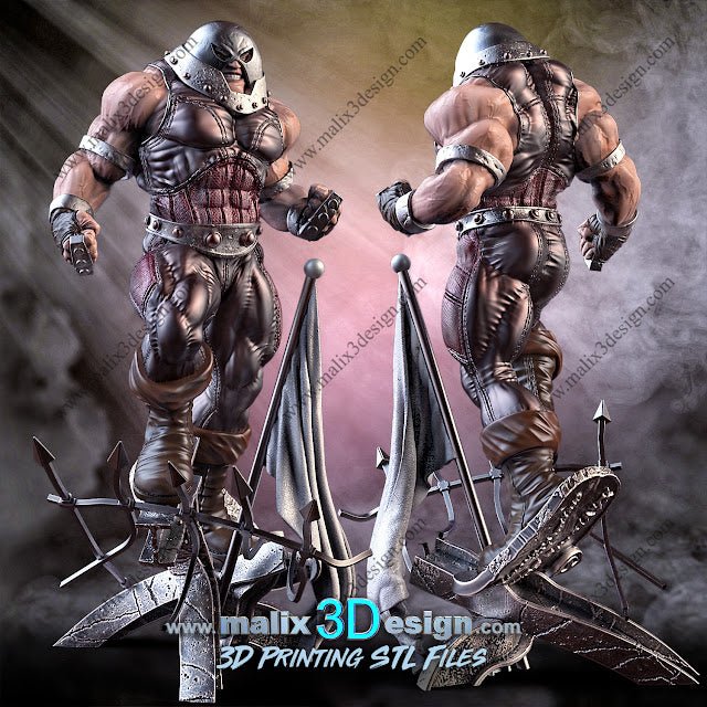 JUGGERNAUT X-MEN BY MALIX3DESING (Unpainted Assembly Kit) / Painted to order!