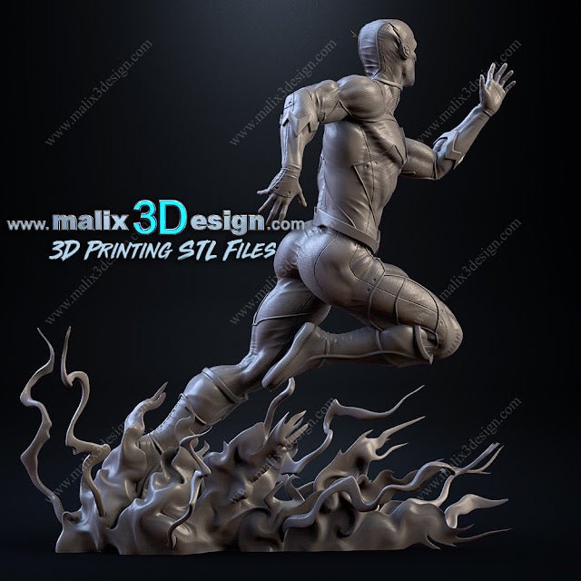 THE FLASH BY MALIX3DESING (Unpainted Assembly Kit) / Painted to order!