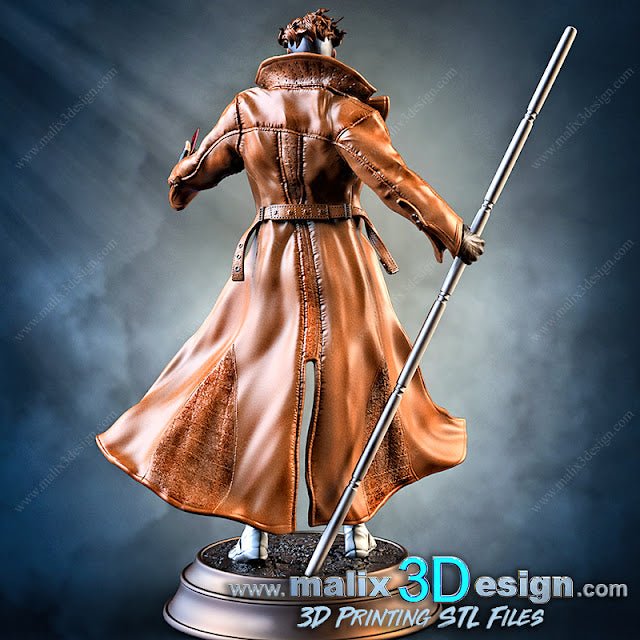 GAMBIT X-MEN BY MALIX3DESING (Unpainted Assembly Kit) / Painted to order!