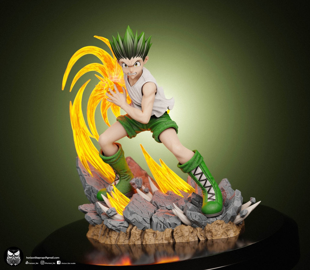 Gon attack de Hunter X Hunter