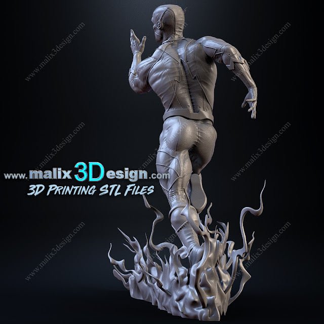 THE FLASH BY MALIX3DESING (Unpainted Assembly Kit) / Painted to order!