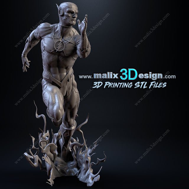 THE FLASH BY MALIX3DESING (Unpainted Assembly Kit) / Painted to order!