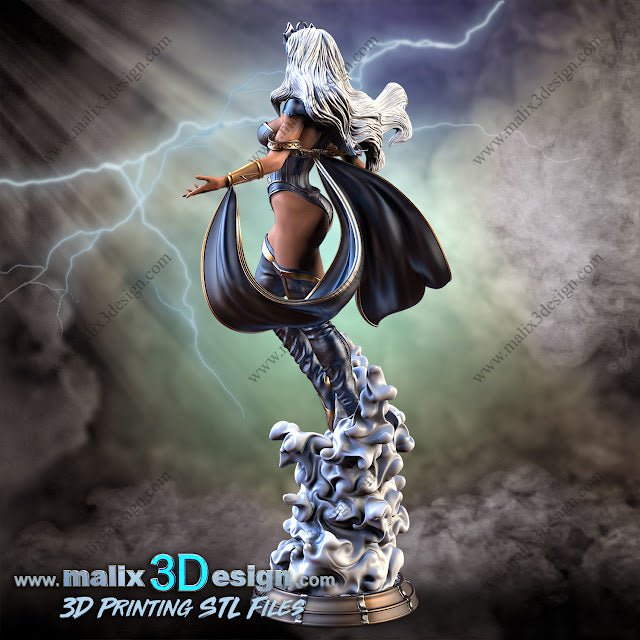 STORM X-MEN DE MALIX3DESING